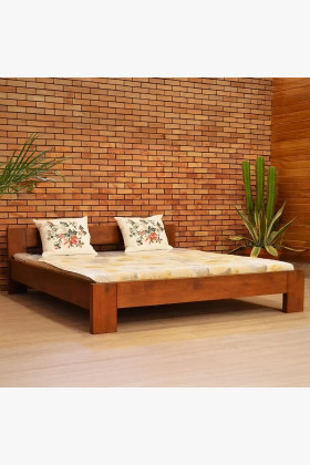 Manželská postel buk model L6 160 - výber barvy