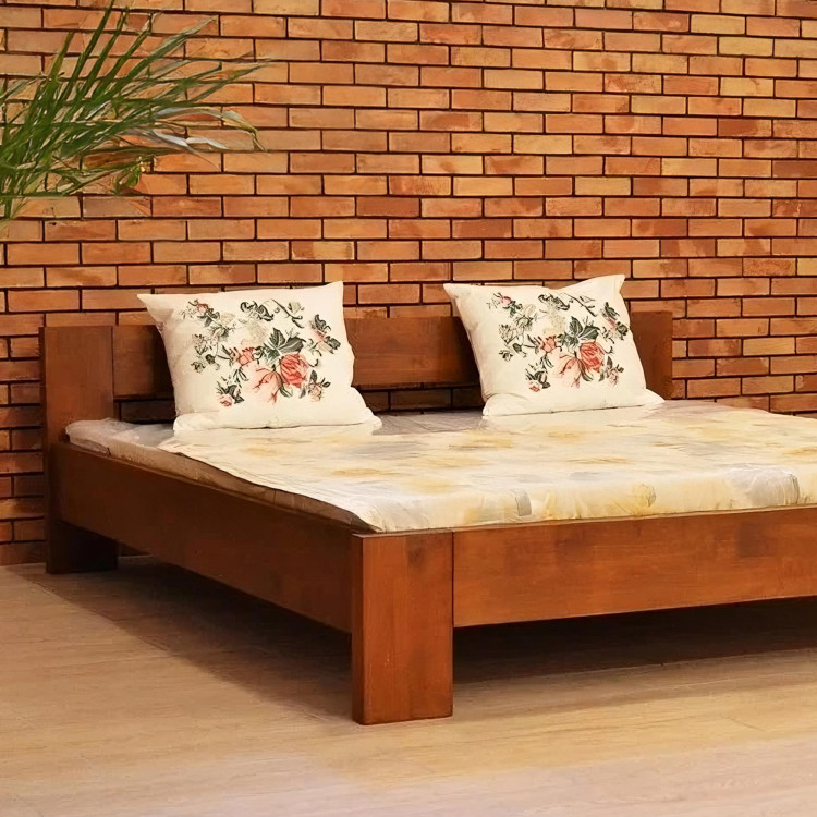 Manželská postel buk model L6 160 - výber barvy