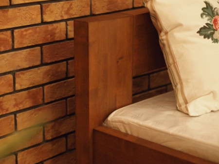 Manželská postel buk model L6 160 - výber barvy