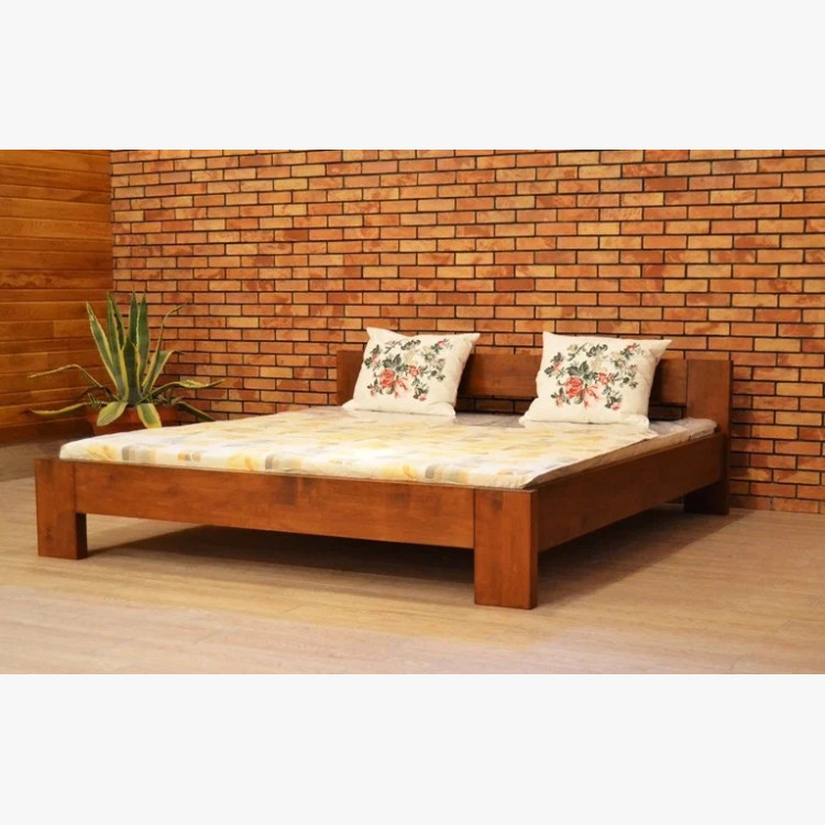 Manželská postel buk model L6 200 - výber barvy