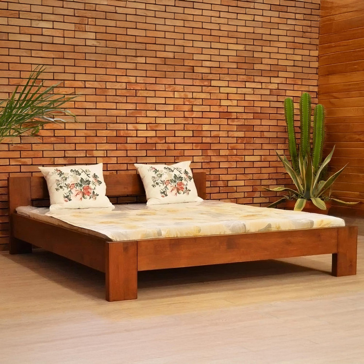 Manželská postel buk model L6 180 - výber barvy