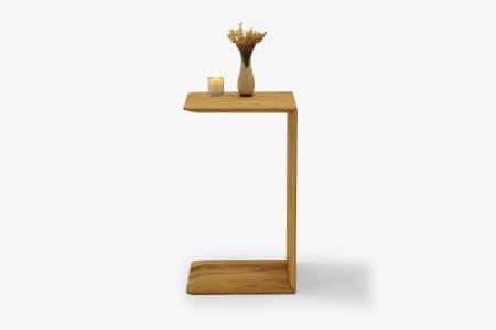 Příruční stolek dřevěný z dubového dřeva