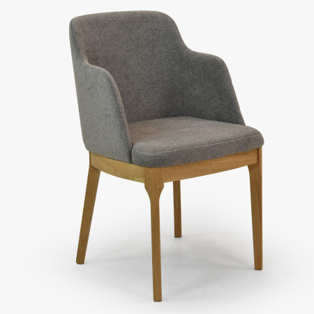 Dubové křesílko šedé