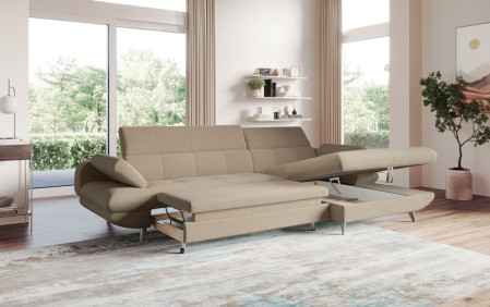 Rohová sedací souprava LIBRA 3F-RECBK