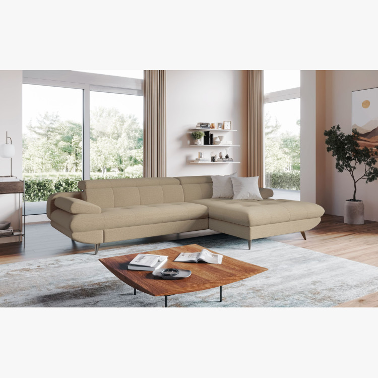 Rohová sedací souprava LIBRA 3F-RECBK