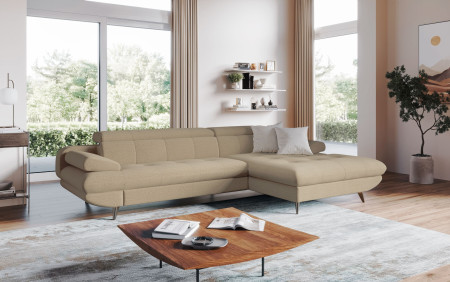 Rohová sedací souprava LIBRA 3F-RECBK