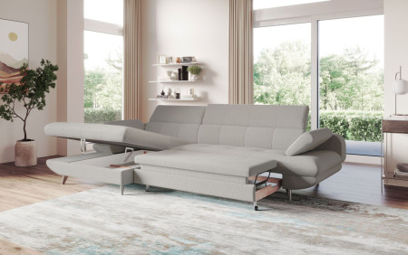 Rohová sedací souprava LIBRA RECBK-3F (Levý roh) SH310