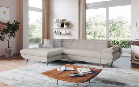 Rohová sedací souprava LIBRA RECBK-3F (Levý roh) SH310