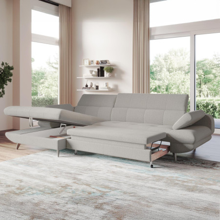 Rohová sedací souprava LIBRA RECBK-3F (Levý roh) SH310