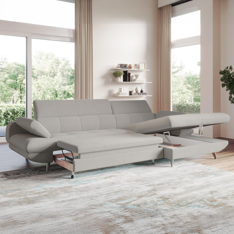 Rohová sedací souprava LIBRA 3F-RECBK