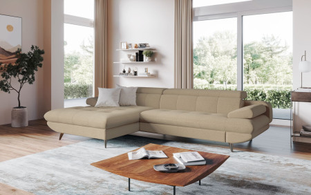 Rohová sedací souprava LIBRA RECBK-3F (Levý roh)