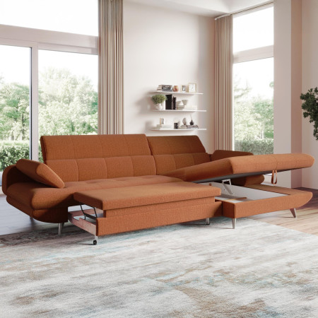 Rohová sedací souprava LIBRA 3F-RECBK 307