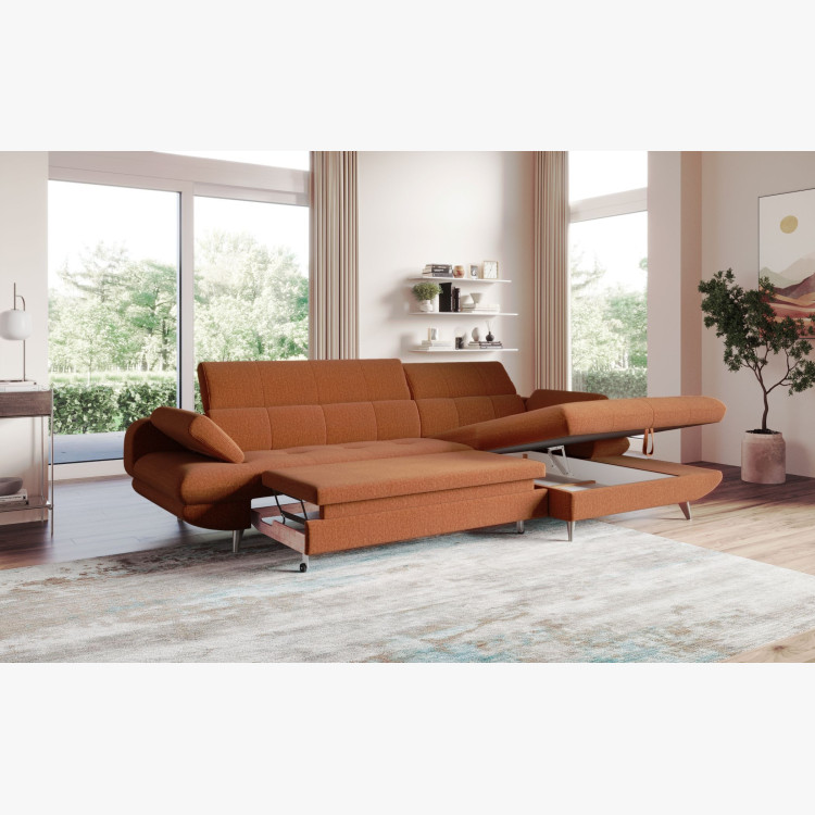 Rohová sedací souprava LIBRA 3F-RECBK 307