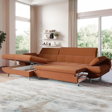 Rohová sedací souprava LIBRA RECBK-3F (Levý roh) 307