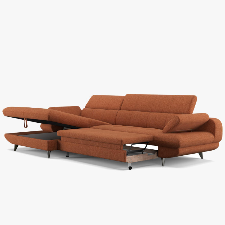 Rohová sedací souprava LIBRA RECBK-3F (Levý roh) 307