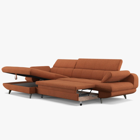 Rohová sedací souprava LIBRA RECBK-3F (Levý roh) 307