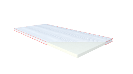 Vrchní matrace 200 x 200 Visco