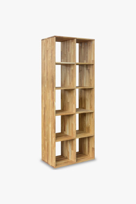 Dubový dřevěný regál 2