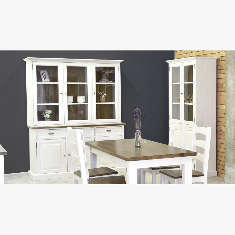 Masivní dřevěný sekretář v provence stylu, Typ 47