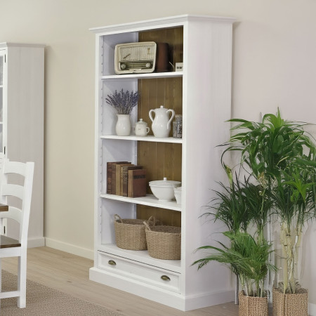 Dřevěný regál v provence stylu, France typ 11