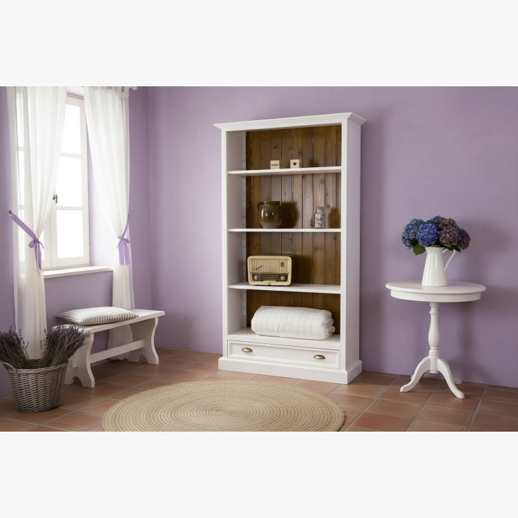 Dřevěný regál v provence stylu, France typ 11