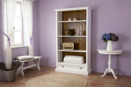 Dřevěný regál v provence stylu, France typ 11