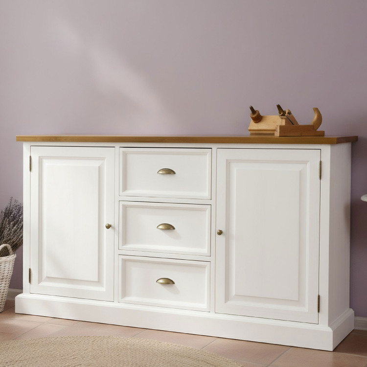 Dřevěná komoda v provence stylu, France typ 49