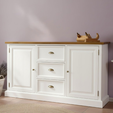 Dřevěná komoda v provence stylu, France typ 49