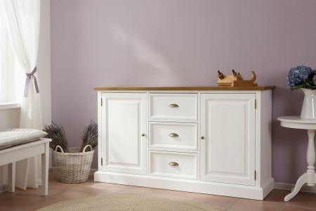 Dřevěná komoda v provence stylu, France typ 49