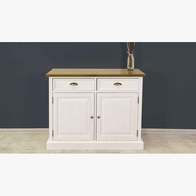 Dřevěná komoda menší v provence stylu, France typ 44