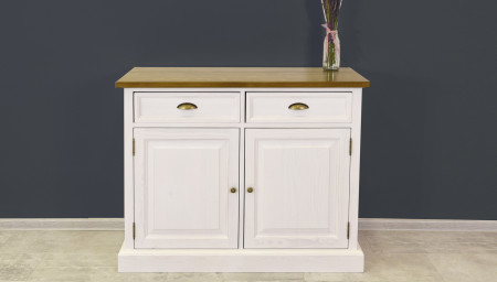 Dřevěná komoda menší v provence stylu, France typ 44