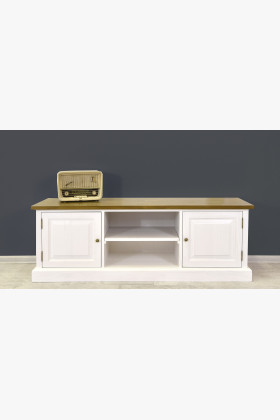 Dřevěná tv komoda v provence stylu, France typ 25 2