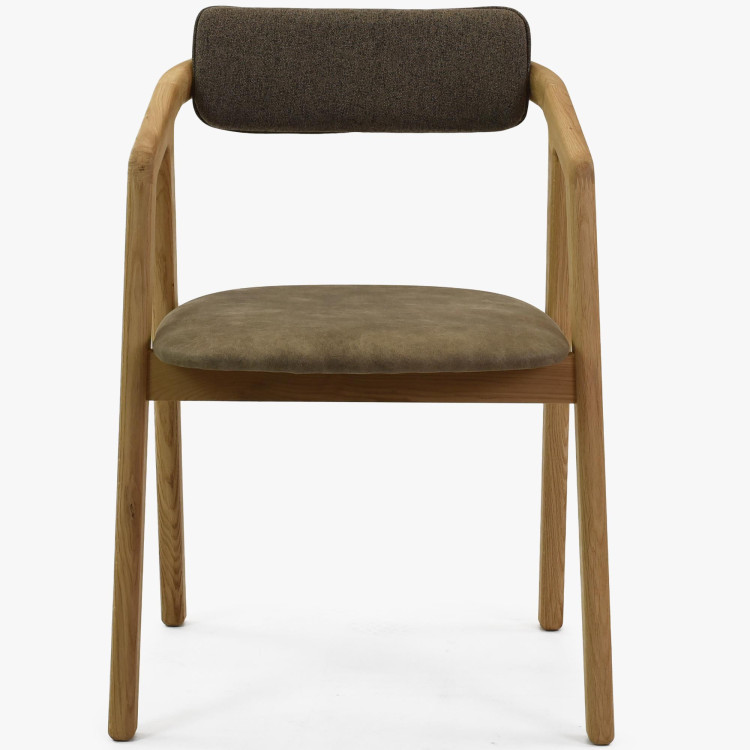 Prémiova dubová židle - čaluněná