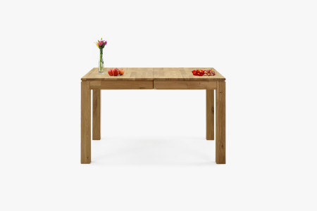 Sestava stůl 120 x 80 a 4 židle dub