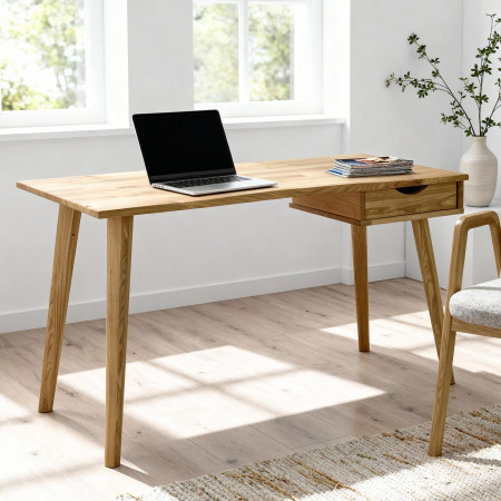 Dubový pracovní stůl, model Juraj