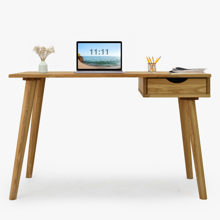 Dubový pracovní stůl, model Juraj