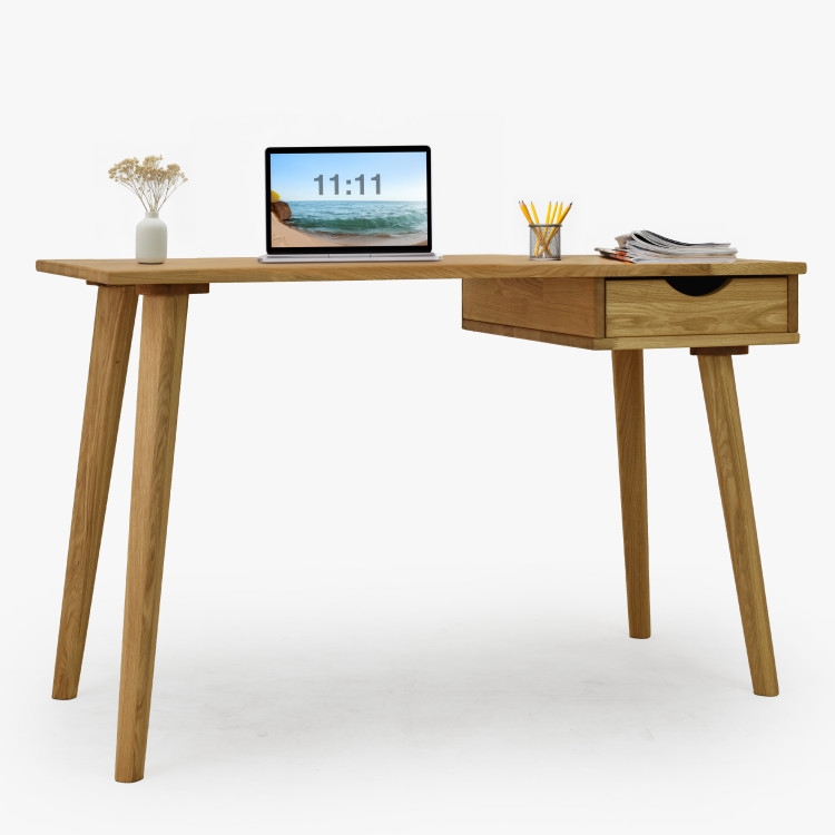 Dubový pracovní stůl, model Juraj