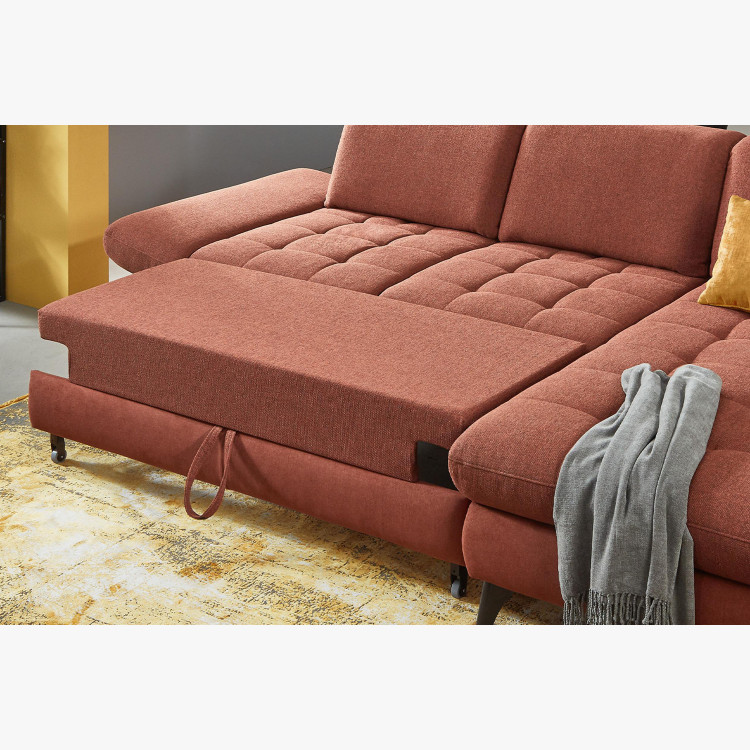 Rohová sedací souprava Carolina - roh v pravo