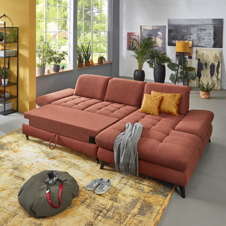 Rohová sedací souprava Carolina - roh v pravo