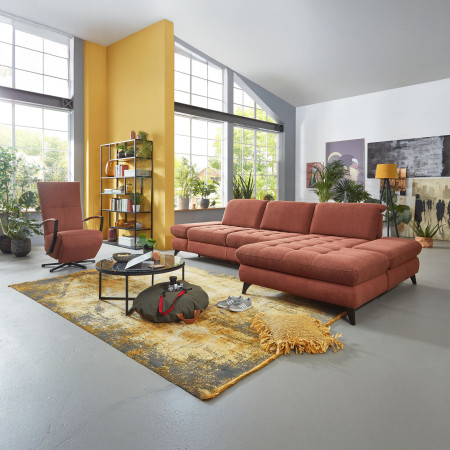 Rohová sedací souprava Carolina - roh v pravo