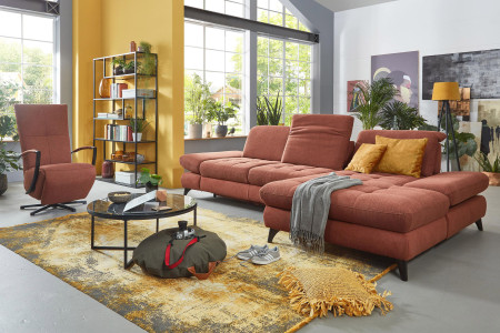 Rohová sedací souprava Carolina - roh v pravo