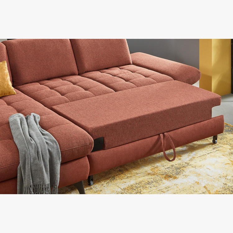 Rohová sedací souprava Carolina - roh v levo