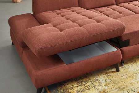 Rohová sedací souprava Carolina - roh v levo