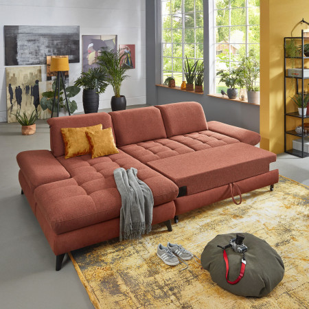 Rohová sedací souprava Carolina - roh v levo