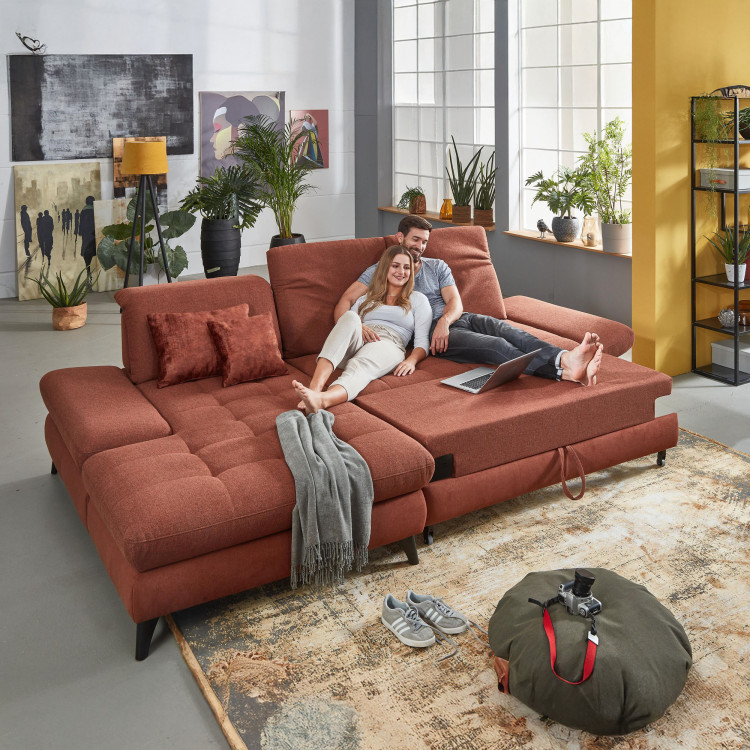 Rohová sedací souprava Carolina - roh v levo