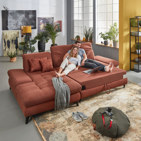 Rohová sedací souprava Carolina - roh v levo