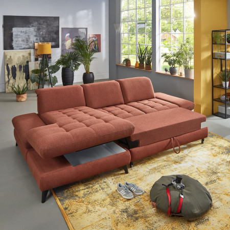 Rohová sedací souprava Carolina - roh v levo