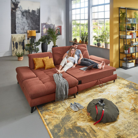 Rohová sedací souprava Carolina - roh v levo