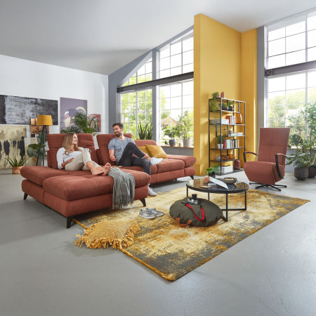 Rohová sedací souprava Carolina - roh v levo