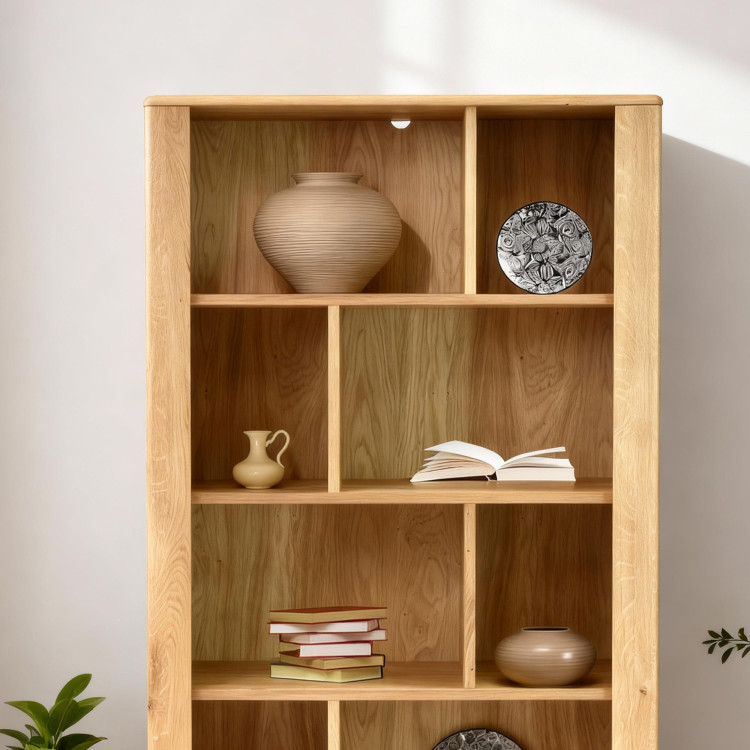 Dubový regál na nohou